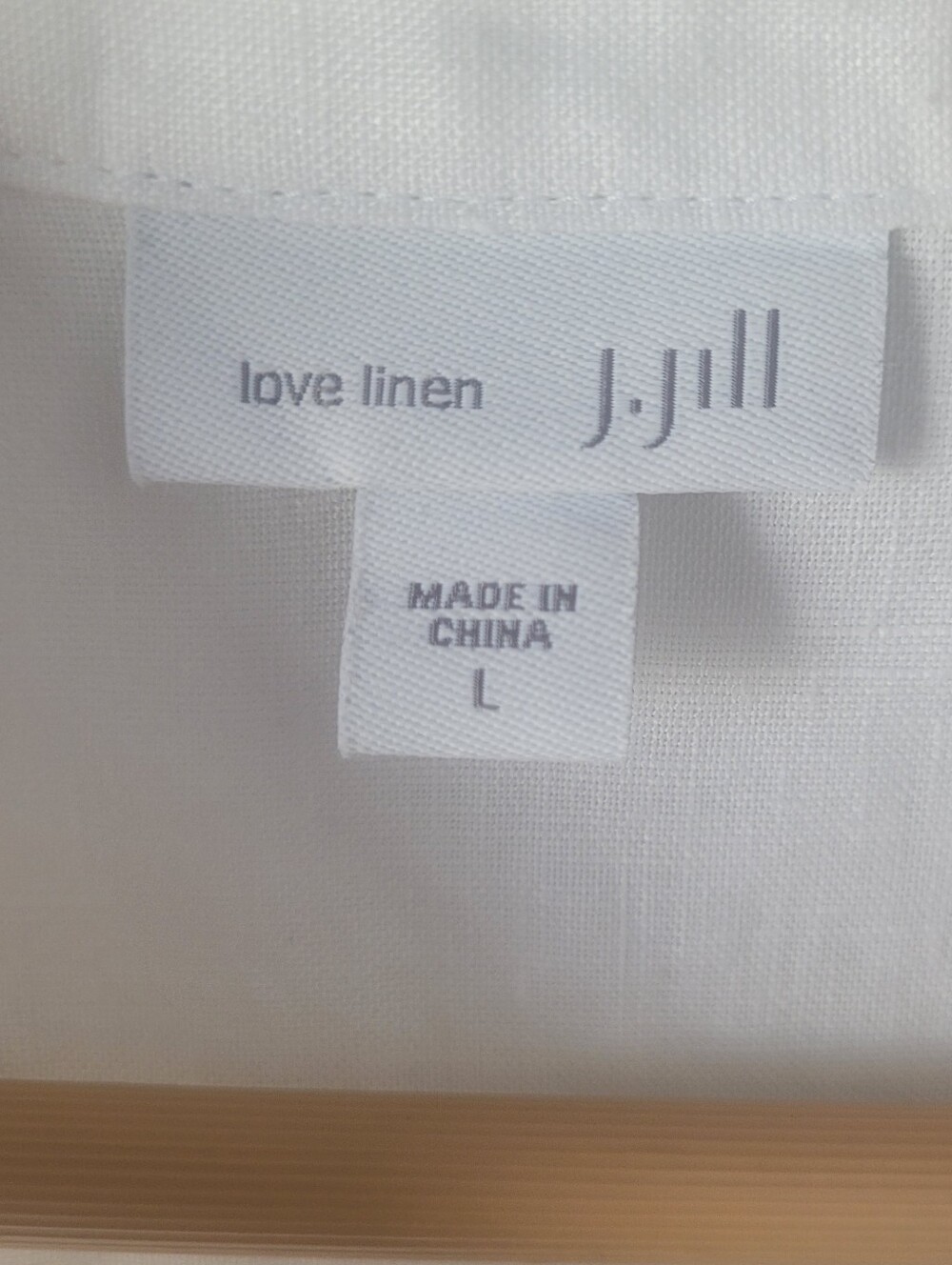 J. Jill White Sleeveless Button-Front Linen Dress - Picture 2 of 10